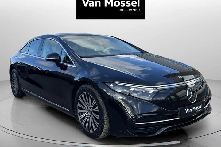 Sort Mercedes EQS 450+ fra 2022