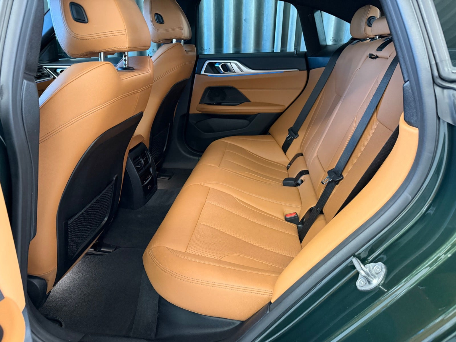 Grøn BMW i4 fra 2023