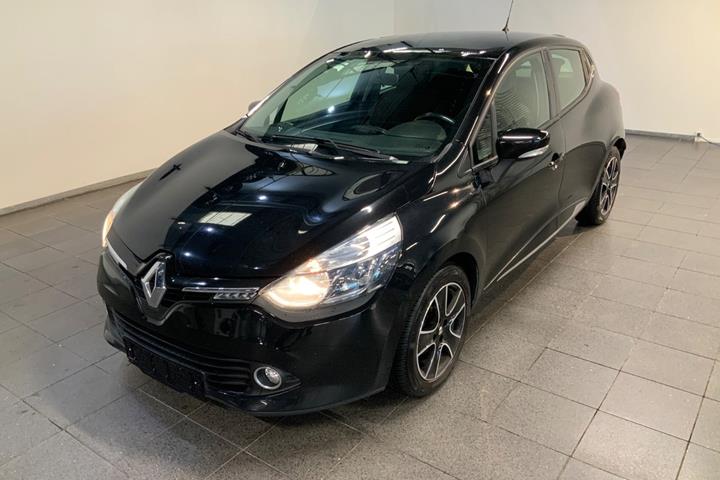 Sort Renault Clio IV fra 2015 set udefra