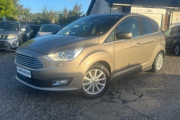 Beige Ford C-MAX fra 2019