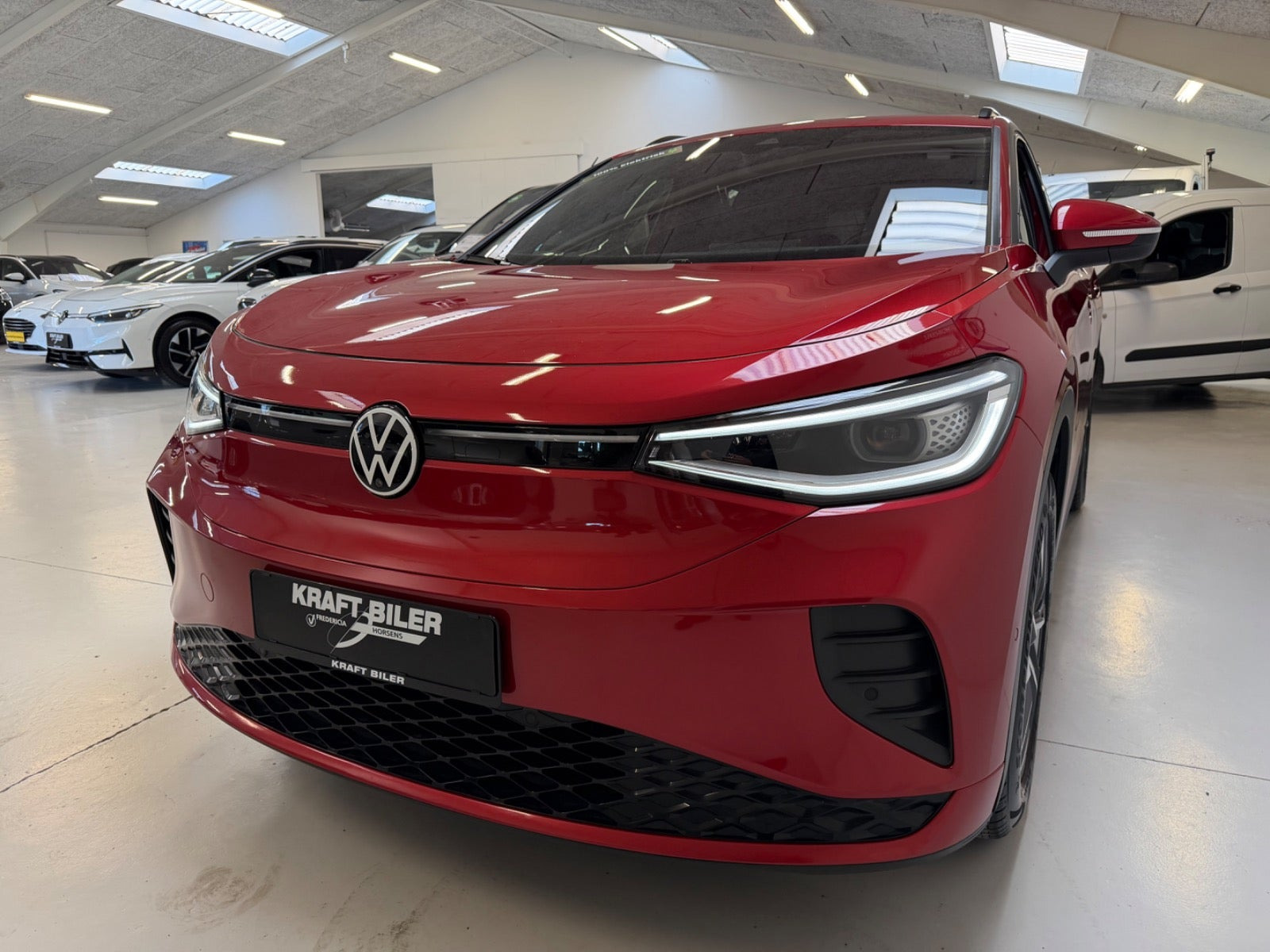 Rød VW ID.4 fra 2025