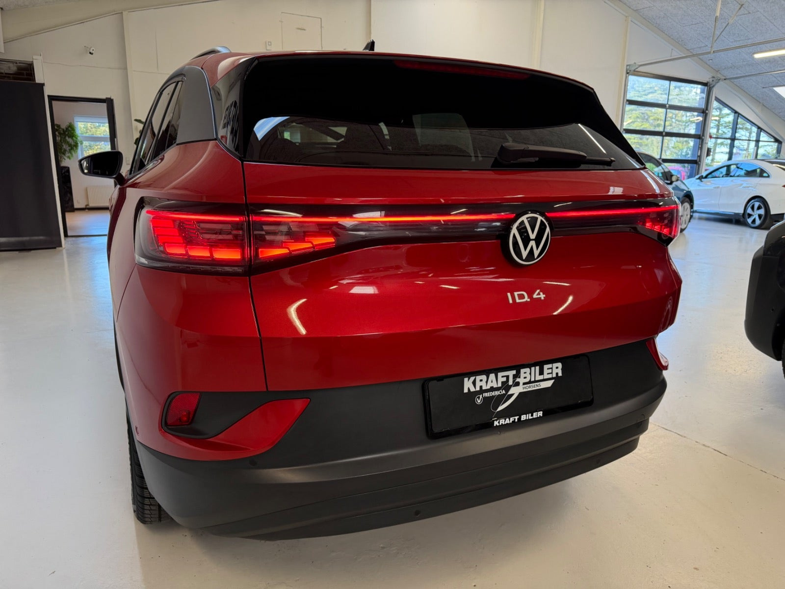 Rød VW ID.4 fra 2025