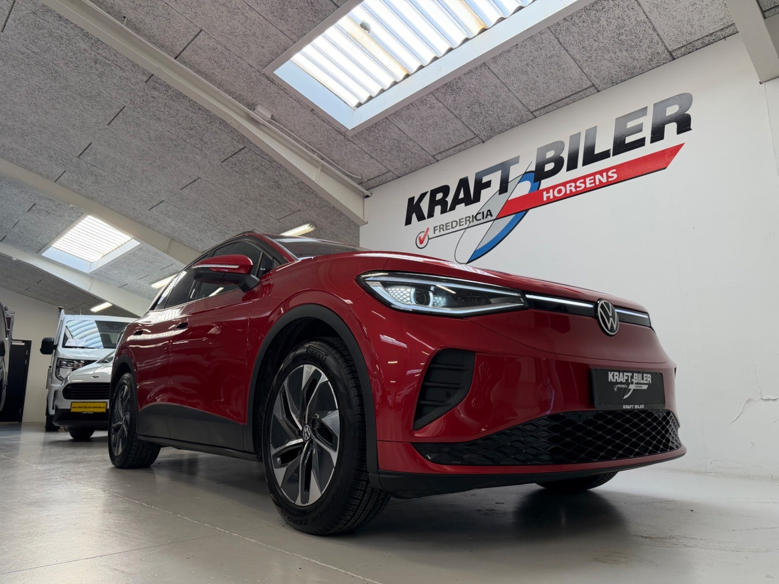 Rød VW ID.4 fra 2025