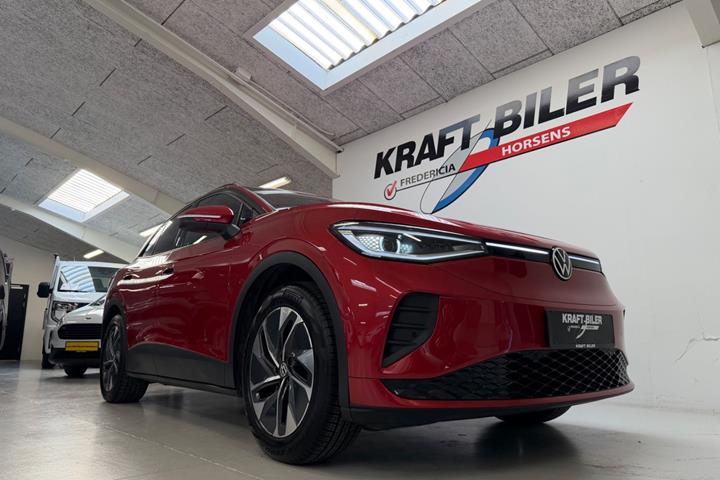Rød VW ID.4 fra 2025