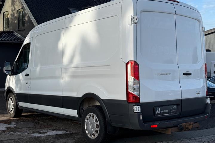 Hvid Ford Transit 350 L2 Van fra 2019