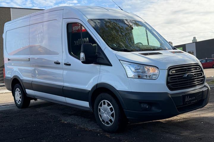 Hvid Ford Transit 350 L2 Van fra 2019