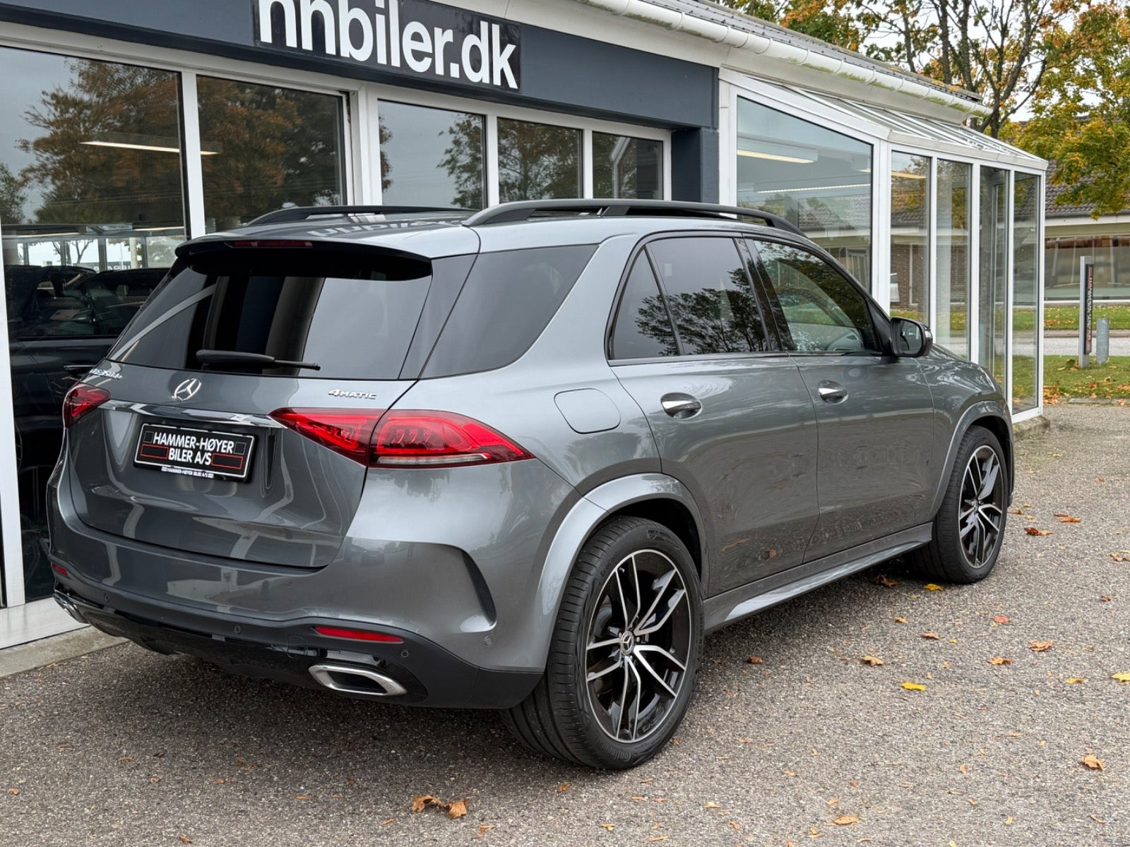Grå Mercedes GLE350 de fra 2023