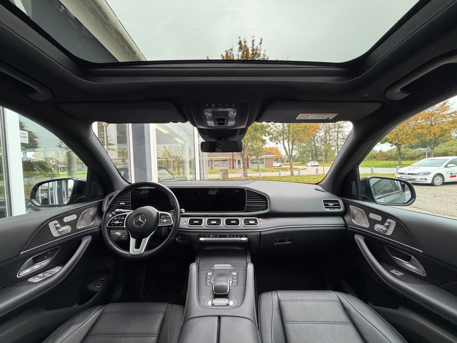 Grå Mercedes GLE350 de fra 2023