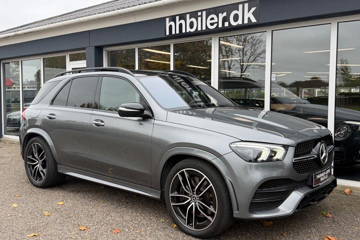 Grå Mercedes GLE350 de fra 2023
