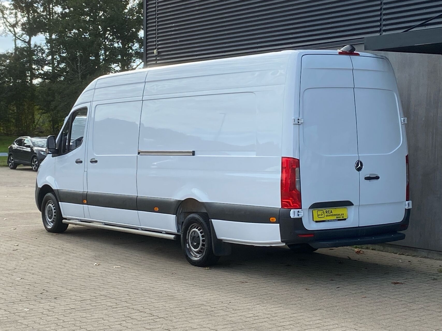 Hvid Mercedes Sprinter fra 2021