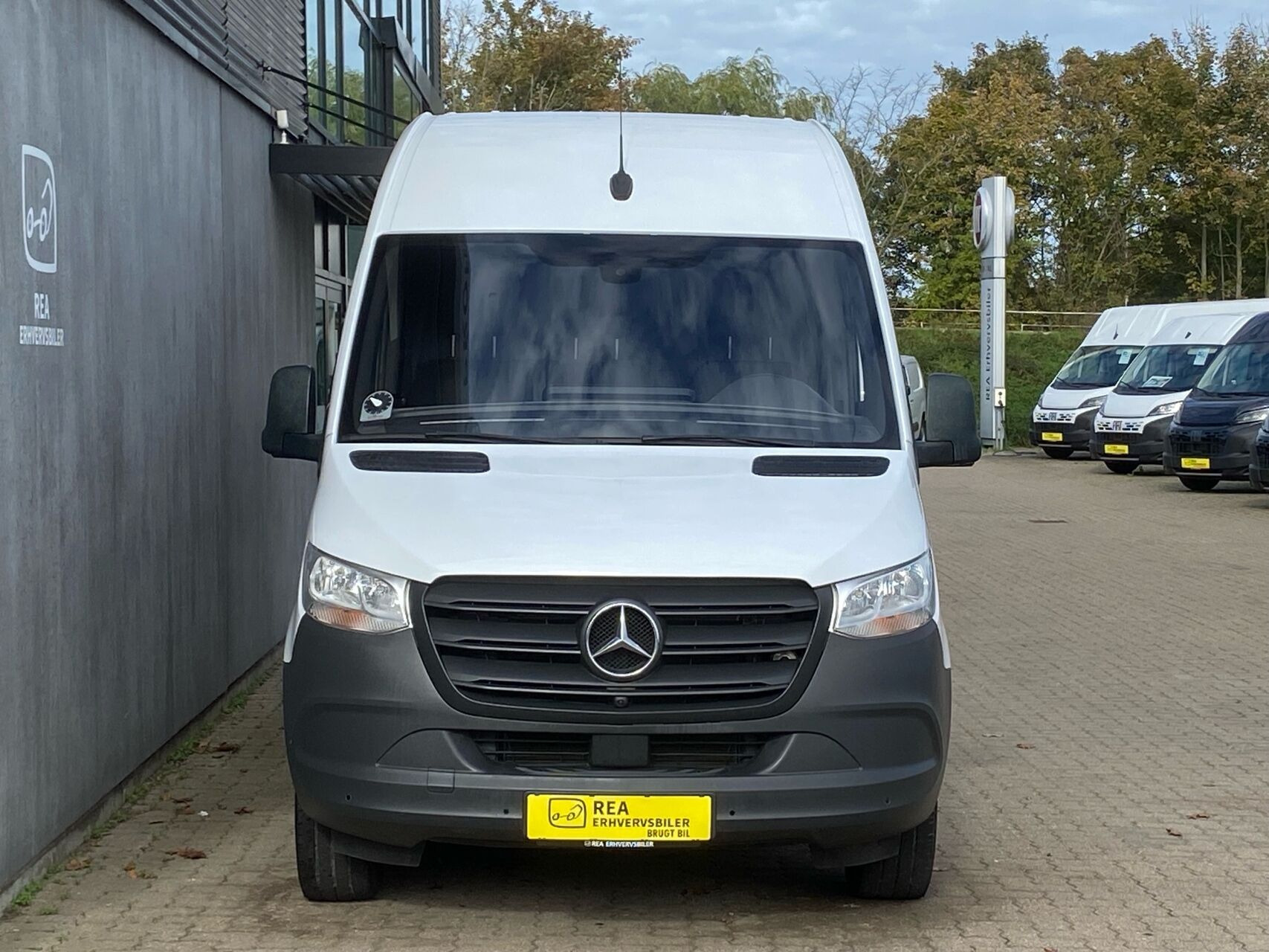 Hvid Mercedes Sprinter fra 2021
