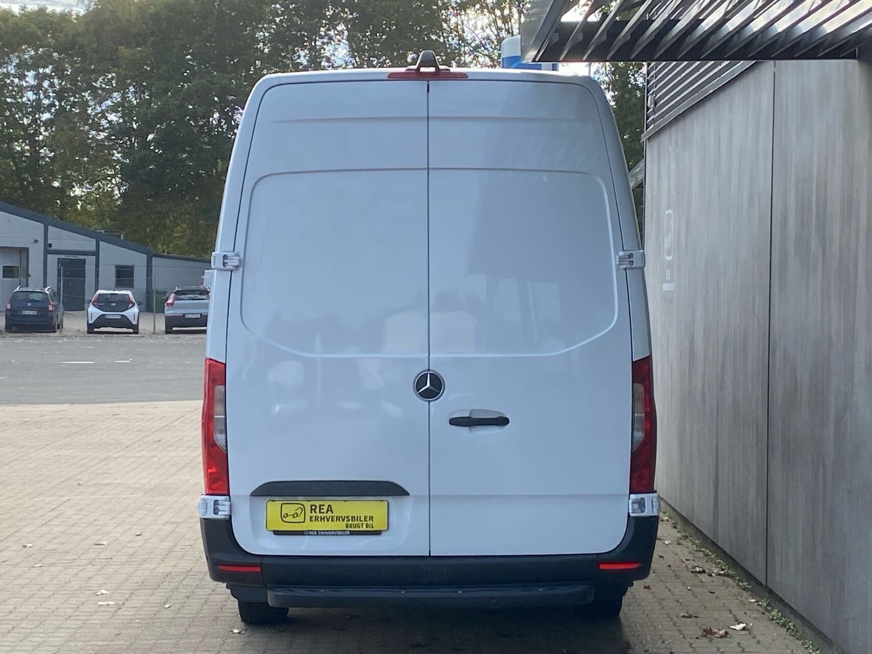 Hvid Mercedes Sprinter fra 2021