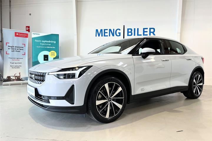 Hvid Polestar 2 fra 2022