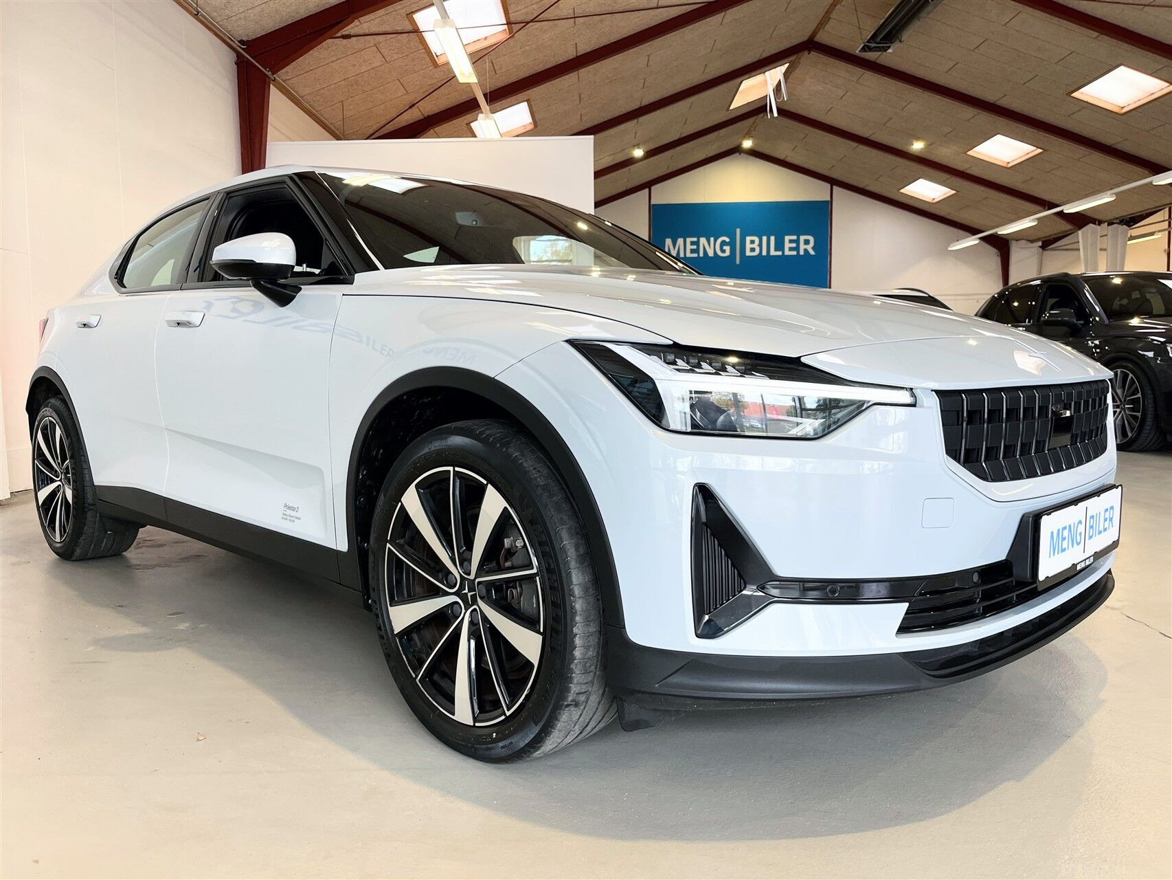 Hvid Polestar 2 fra 2022