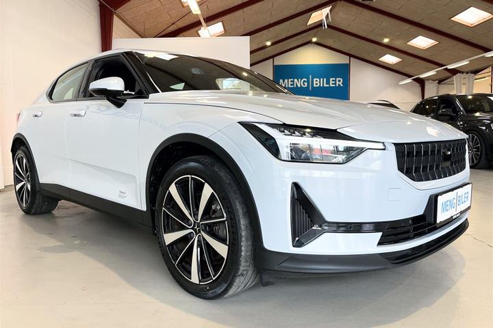Hvid Polestar 2 fra 2022
