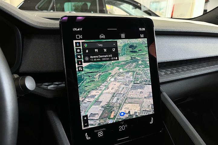 Hvid Polestar 2 fra 2022
