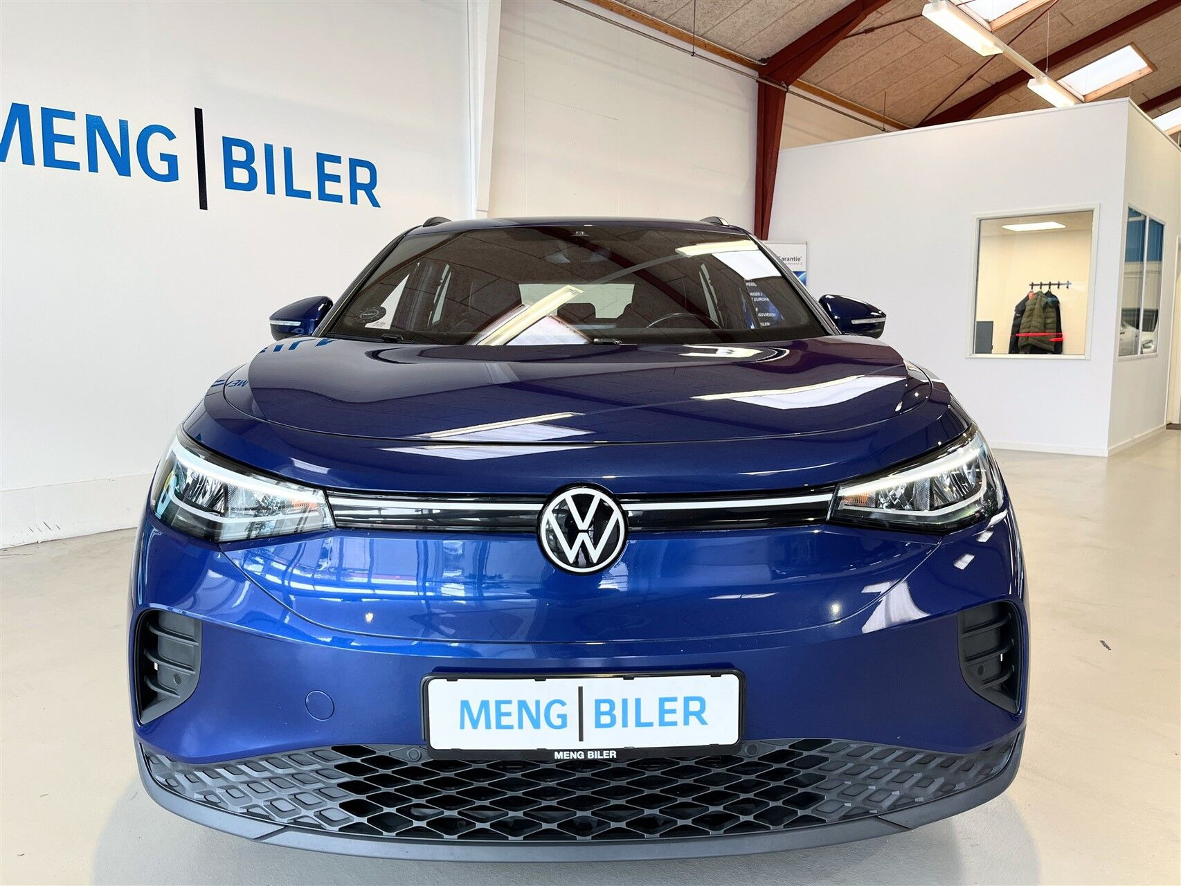 Blå VW ID.4 fra 2022