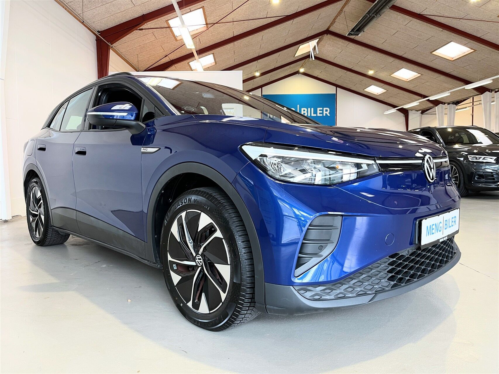 Blå VW ID.4 fra 2022