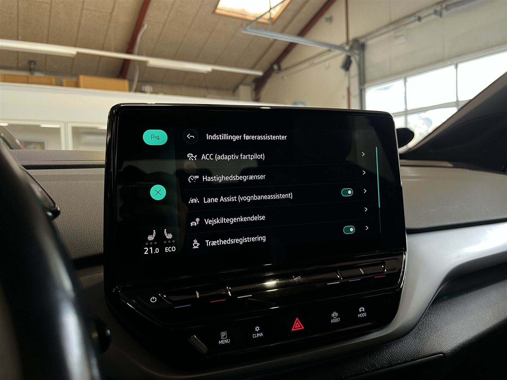 Blå VW ID.4 fra 2022