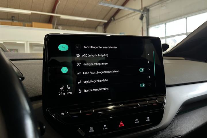 Blå VW ID.4 fra 2022
