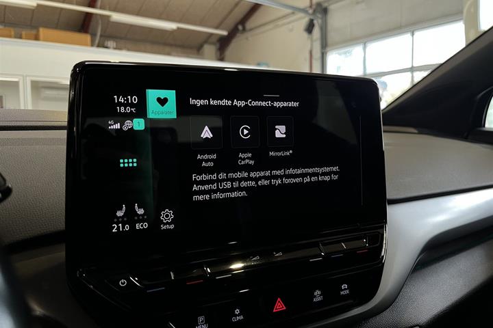 Blå VW ID.4 fra 2022
