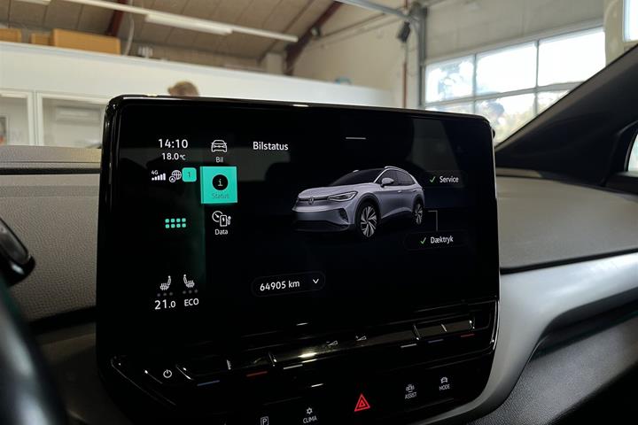 Blå VW ID.4 fra 2022