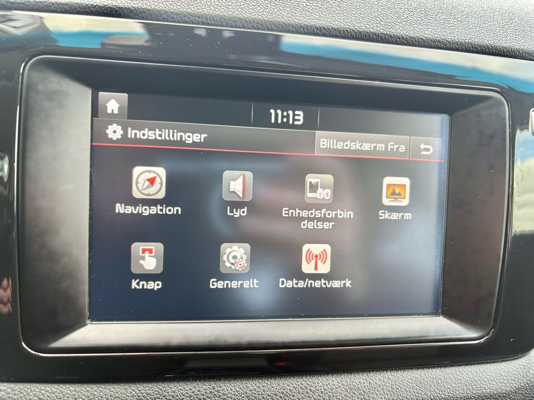 Sølv Kia Niro fra 2019