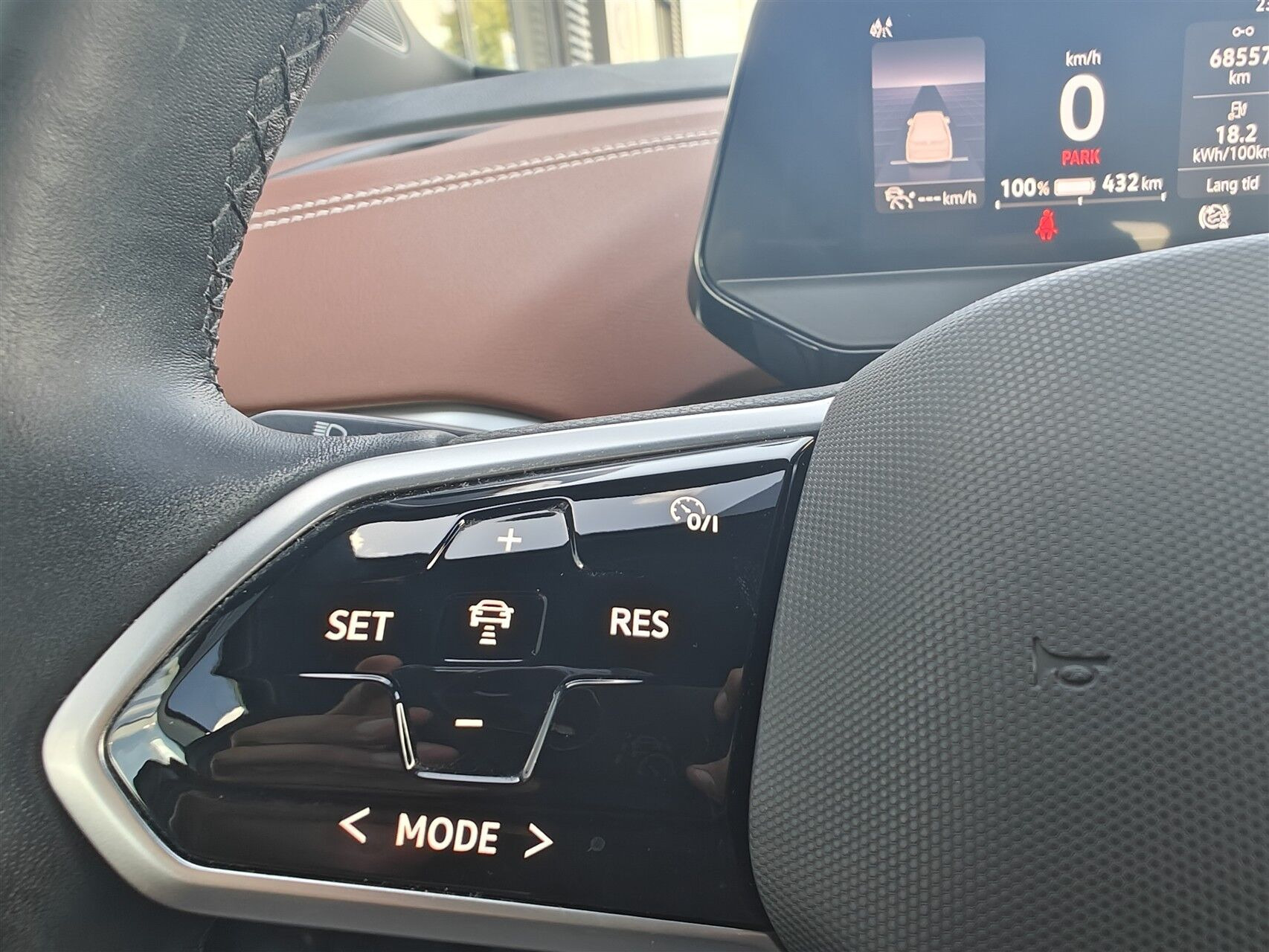 Grå VW ID.5 fra 2023