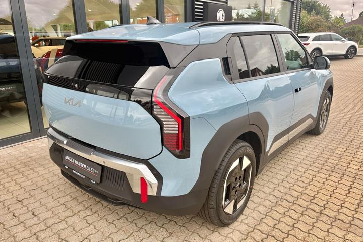 Blå Kia EV3 fra 2026