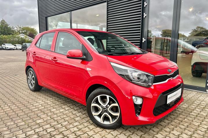 Rød Kia Picanto fra 2019