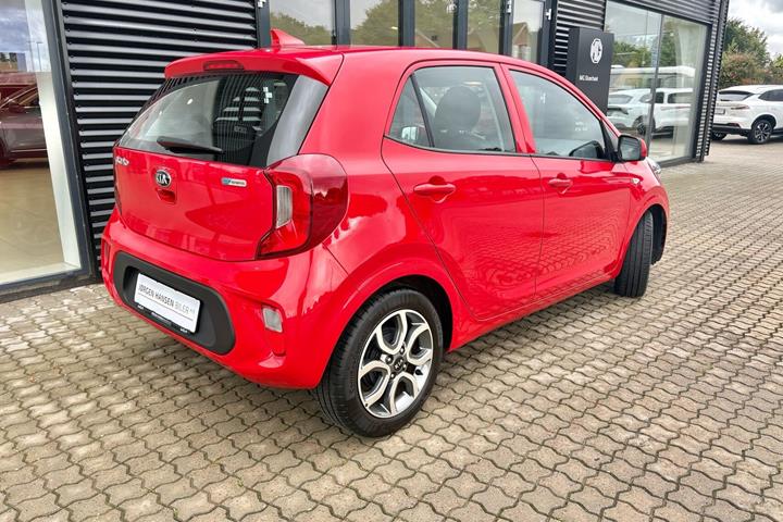 Rød Kia Picanto fra 2019