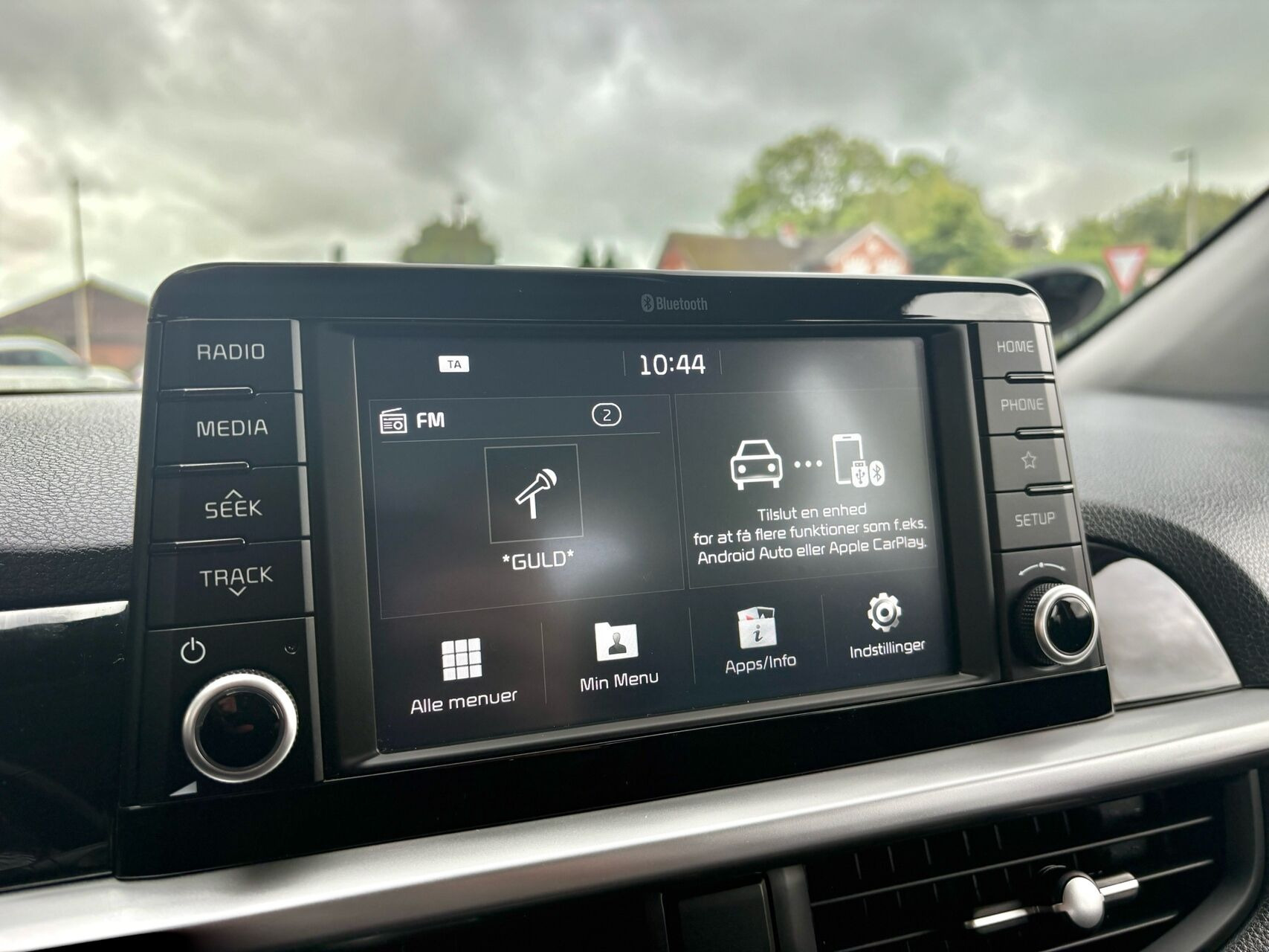 Rød Kia Picanto fra 2019