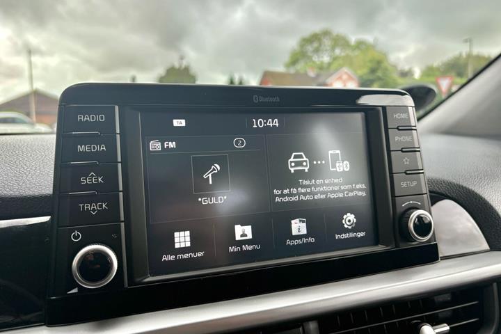 Rød Kia Picanto fra 2019