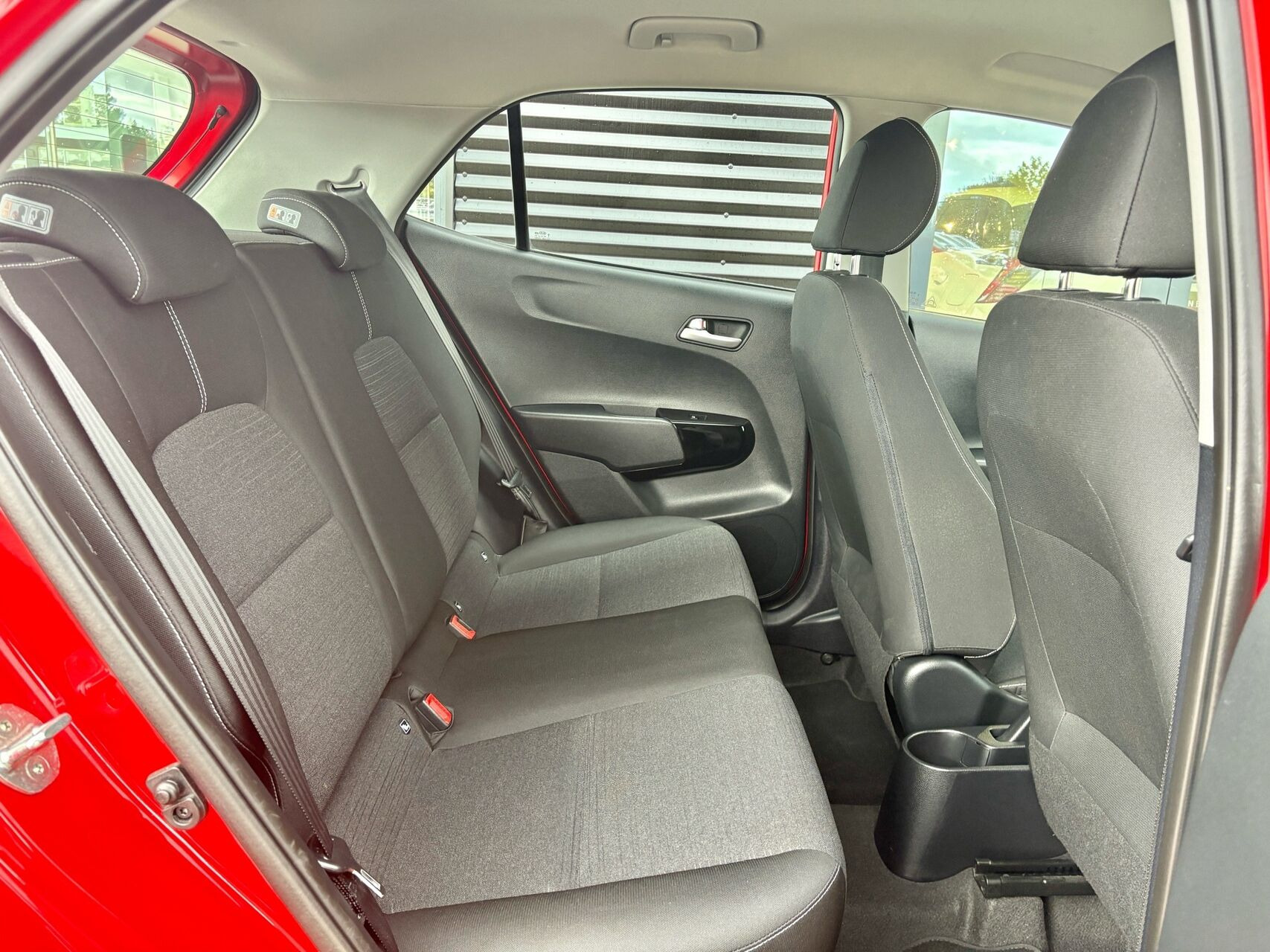 Rød Kia Picanto fra 2019
