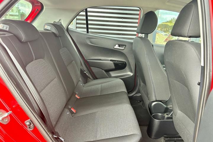 Rød Kia Picanto fra 2019