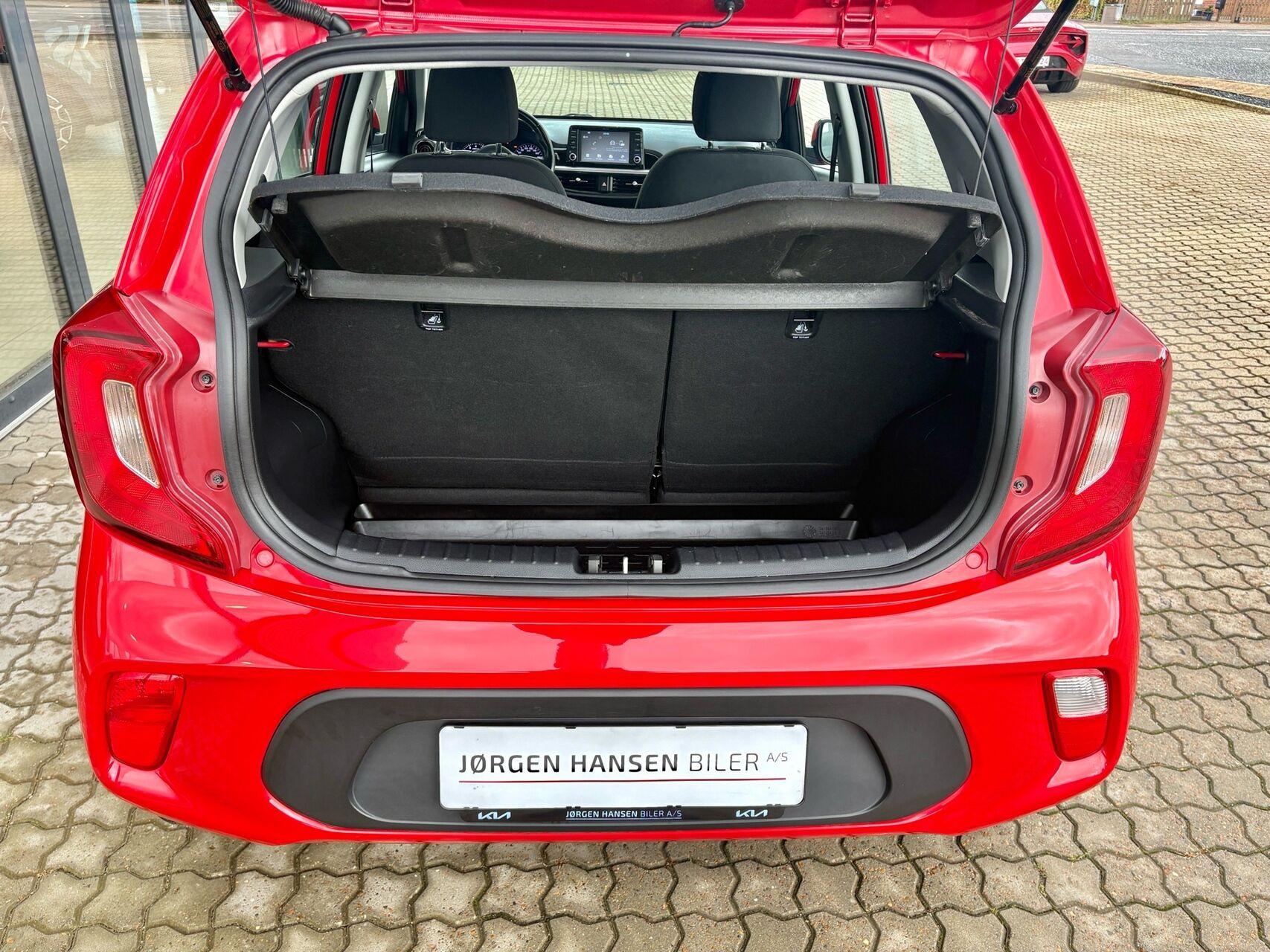 Rød Kia Picanto fra 2019