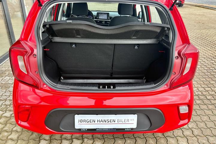Rød Kia Picanto fra 2019