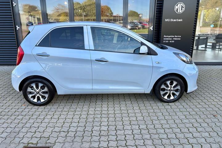 Hvid Kia Picanto fra 2016