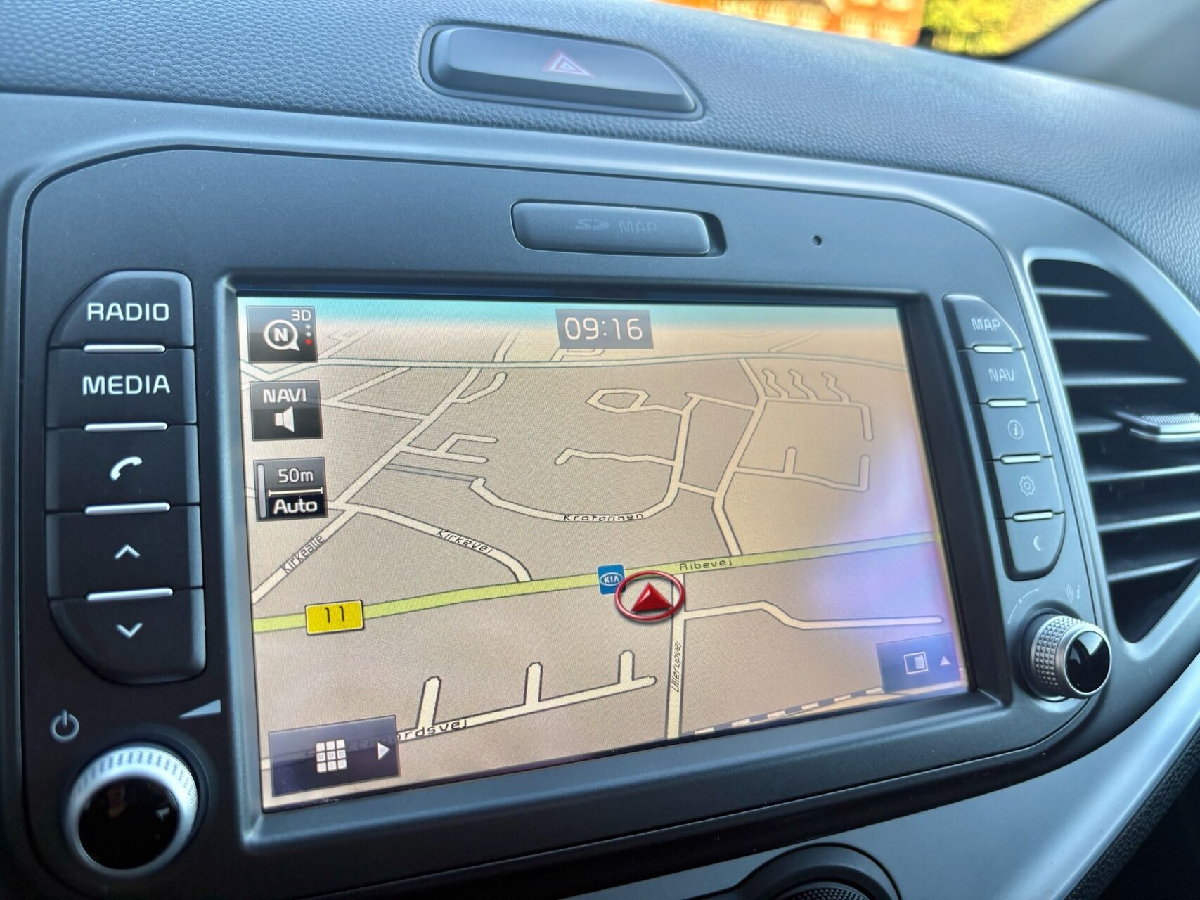 Hvid Kia Picanto fra 2016