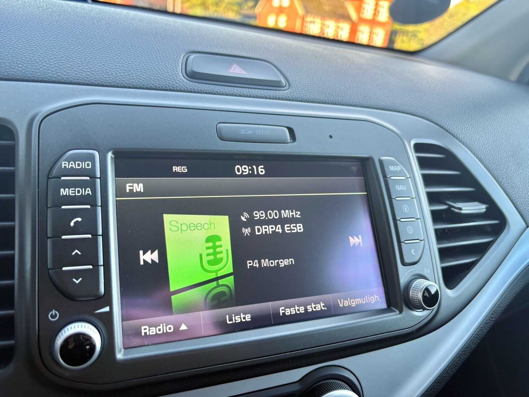 Hvid Kia Picanto fra 2016