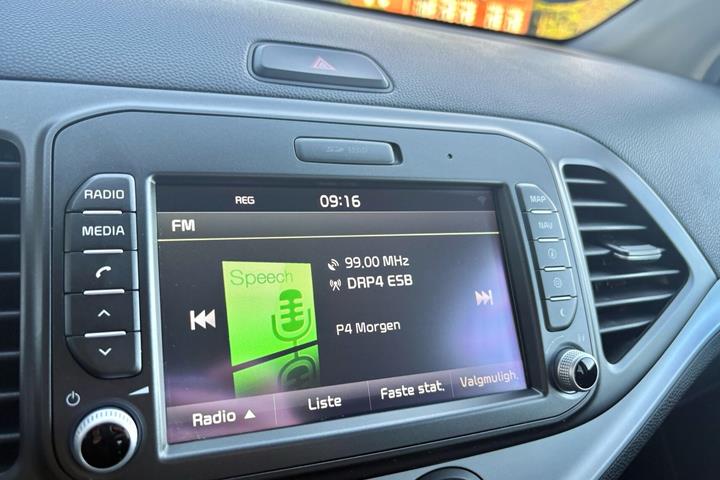 Hvid Kia Picanto fra 2016