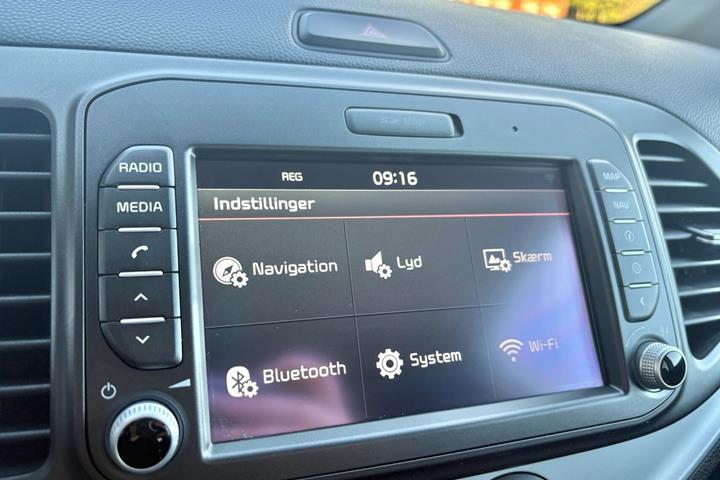 Hvid Kia Picanto fra 2016