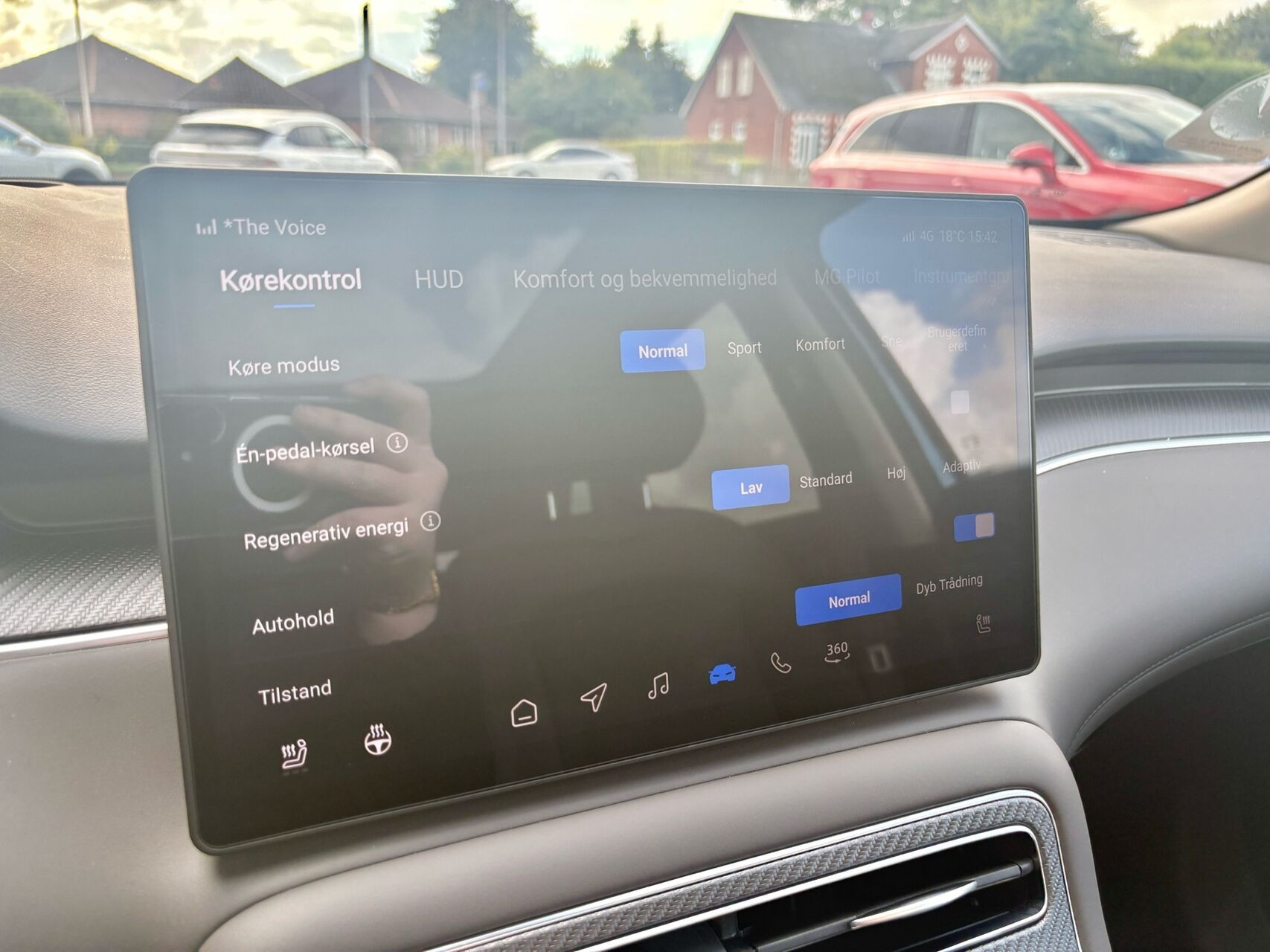 Blå MG MGS6 Electric fra 2026