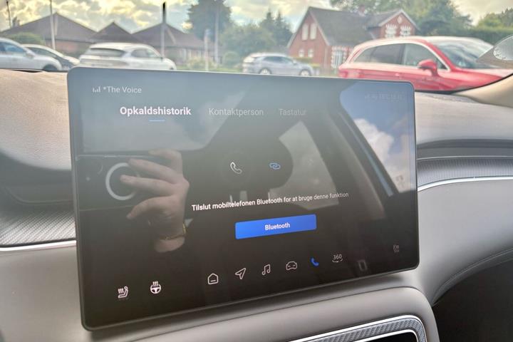 Blå MG MGS6 Electric fra 2026