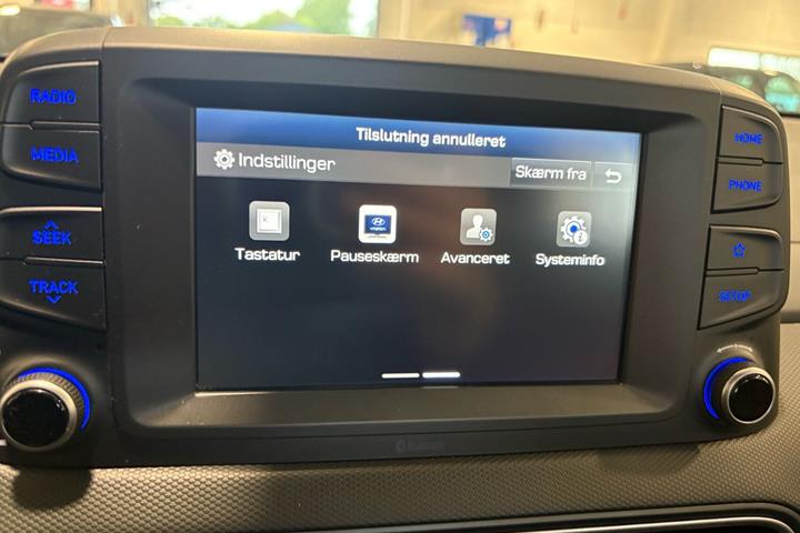 Sort Hyundai Kona fra 2020