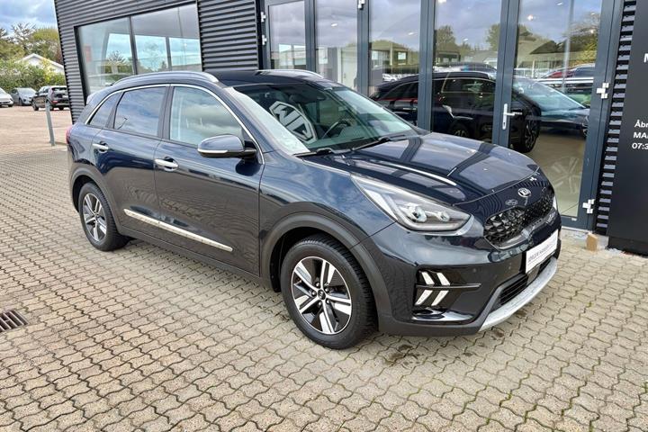 Blå Kia Niro fra 2019
