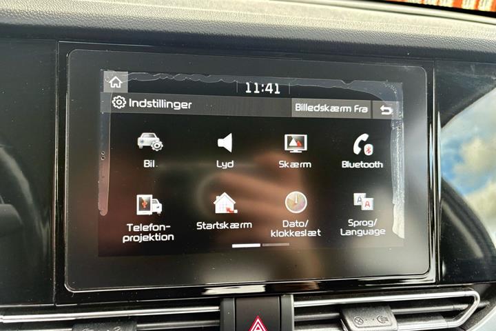 Blå Kia Niro fra 2019