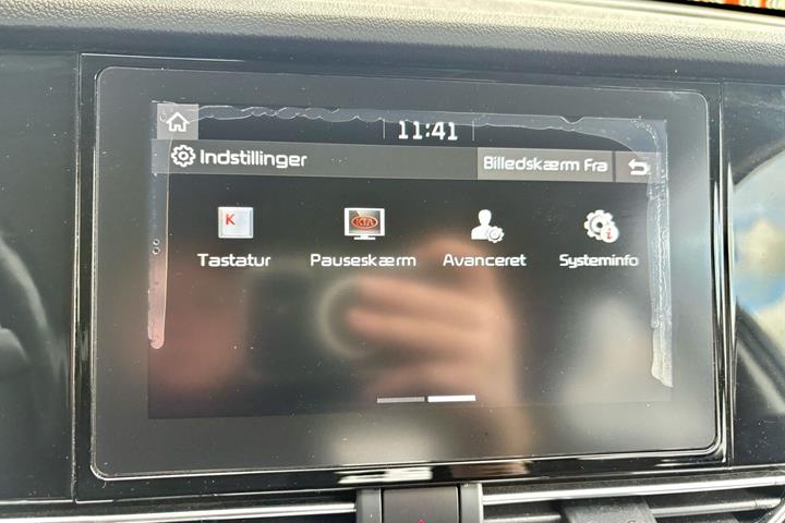 Blå Kia Niro fra 2019