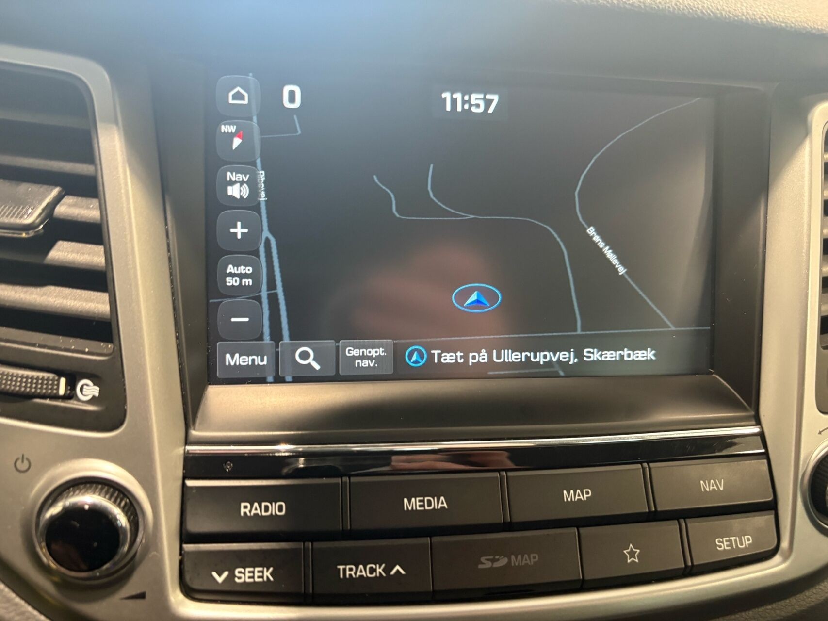 Sort Hyundai Tucson fra 2018