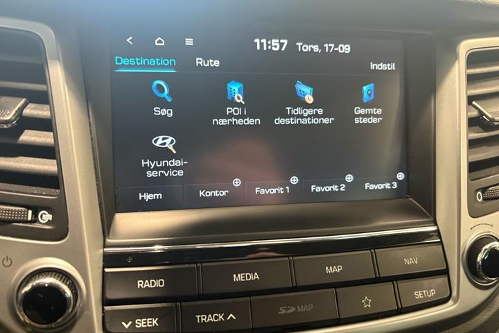 Sort Hyundai Tucson fra 2018